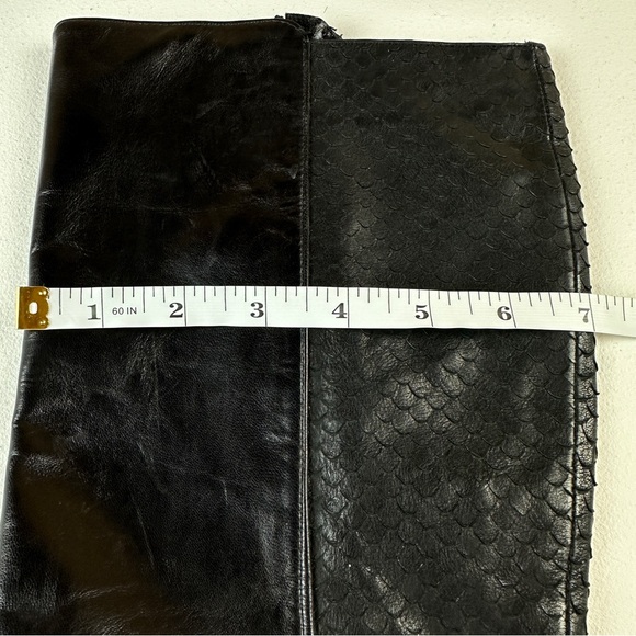 Dune London Knee-High Mid Block Heeled Black Boots Size EU 39 US 8 Dune Black - Picture 15 of 16